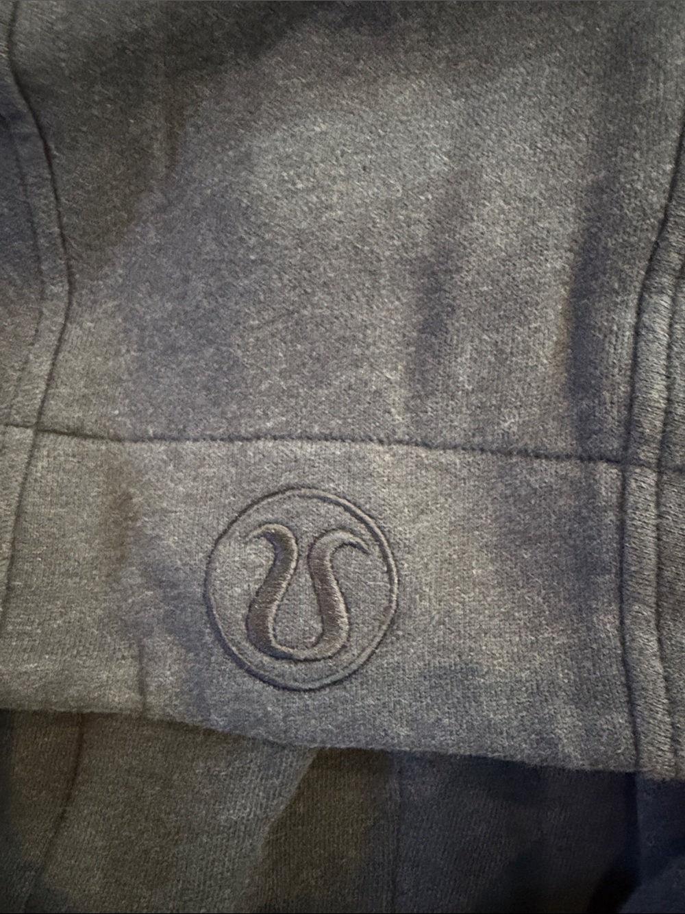 lululemon athletica Navy Full-Zip Hooded Scuba Sweatshirt - Picture 5 of 8